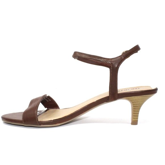 Unlisted by Kenneth Cole Womens Size 9.5M Kind Deed Luggage Brown Strappy Sandal - Picture 9 of 13